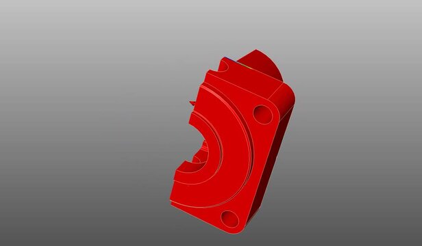 CAD, three dimensional modeling, mechanical part in 3D, prediction accuracy of finite element, technical sketch