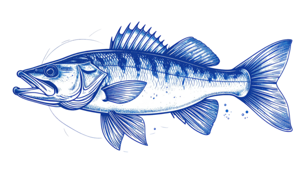 Illustration of a perch