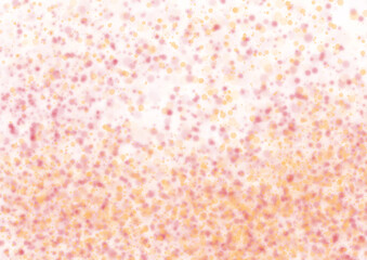 水玉　抽象的　水彩画　背景