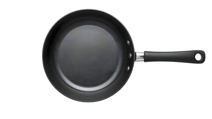 白背景に黒いフライパン