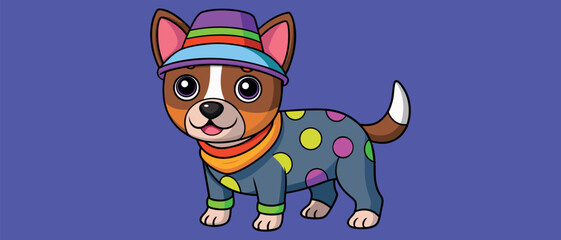 Cartoon Dog Character Costume – Cute Puppy Illustration, Funny Pet Drawing, Happy Dog Cartoon, Kids Animal Character, Adorable Puppy Clipart, Pet Dog Mascot, Playful Cartoon Pup, Animated Dog Illustra