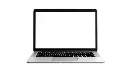 Laptop with blank screen (2)