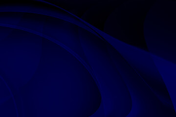 Abstract dark blue gradient background with smooth flowing curves