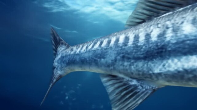 Underwater fish pattern