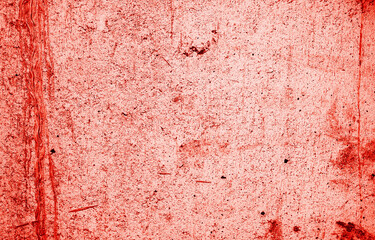 Closeup textured surface in faded red color can be used for backgrounds, textures, abstract art, or design projects.