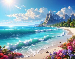 綺麗な海イメージ