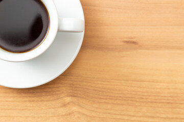 コーヒー　木目背景