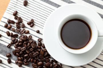 コーヒーとコーヒー豆