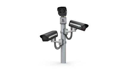 Security Surveillance System with Multiple Cameras.