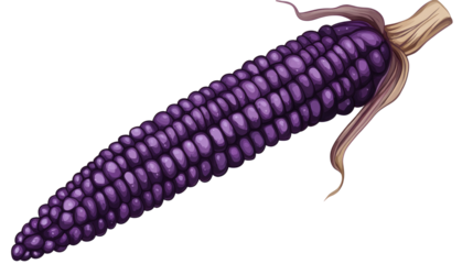 purple hair isolated on white background png