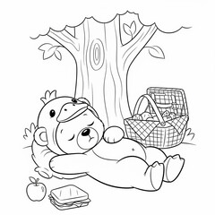 coloring book for kids