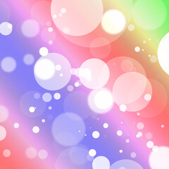 Rainbow Bokeh Lights Abstract Background image photo