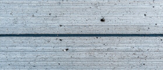 Light gray concrete slab with horizontal lines and small dark specks