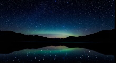 starry night sky OLED wallpaper