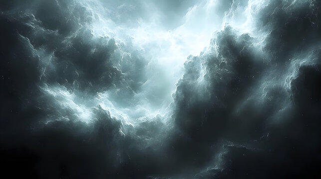 Celestial Nebula Abstract Background