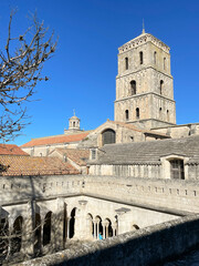 Rooftop View of St. Trophime Church and Cloisters