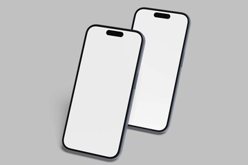 Phone Screen Mockup Your Design Blank