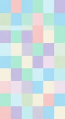 Fototapeta premium Pastel Colored Geometric Pattern.