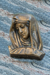 Friedhof, Grabstein, Statue