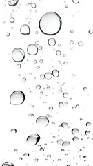 Abstract image of bubbles rising