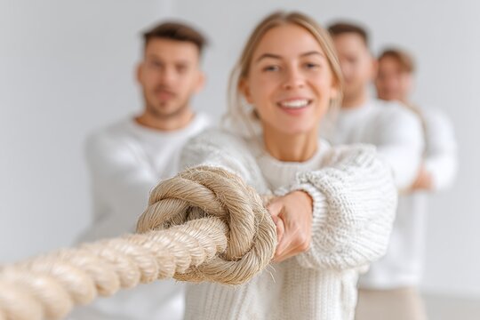 Retail staff team-building exercise solutions in a collaborative environment