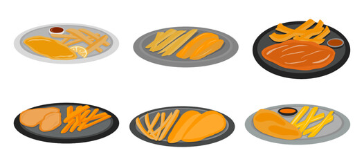 Fish and Chips British Meal