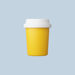 3d Realistic Drink or Icon icon vector Illustration