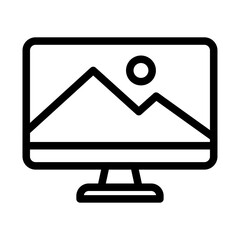 Image Projection Icon Set