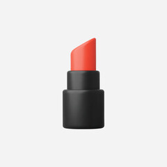 3d Realistic Lipstick icon vector Illustration