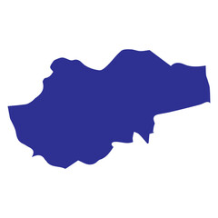 Serbian Map Outline