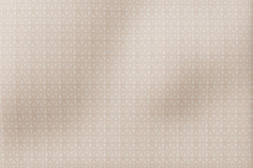 3d beige micro pattern fabric Background. minimalist decor concept. tiny floral, geometric dots, subtle textile for product mockup isolated background. 3d render.