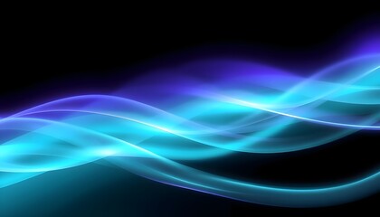 신비로운오로라홀로그램배경