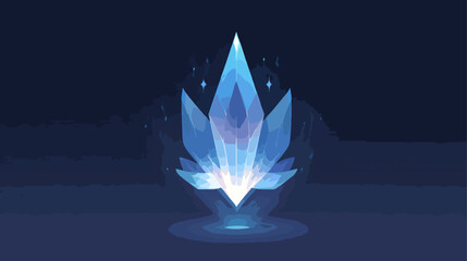 Abstract crystal formation