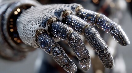 Self-adaptive smart materials controlled by AI dynamically alter their mechanical and thermal properties, enhancing performance in aerospace, construction, and wearable technologies.