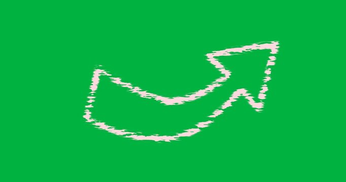At start pink brushstroke rectangle appearing expanding shrinking revealing transparent background