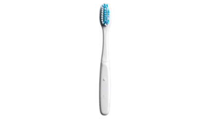 Electric toothbrush, white handle