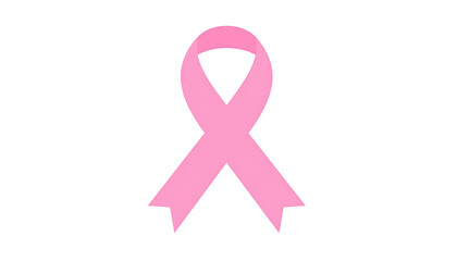 Pink ribbon symbol against black background (1)