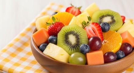 Mixed and assorted fruits