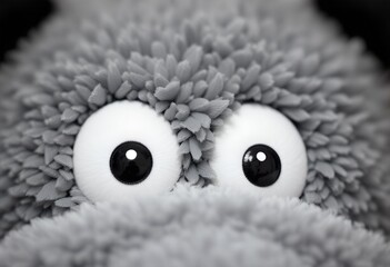 Fuzzy Creature Gaze: Expressive Eyes of a Stuffed Animal