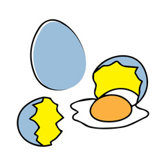 Cracked Eggs Art