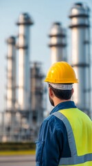 industrial workers performing maintenance on Power Plant Emissions Scrubbers.