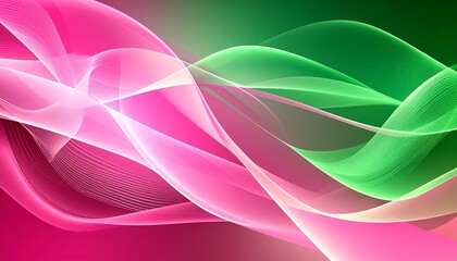 Abstract colorful flowing shapes design