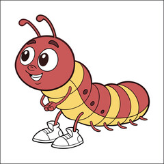 Insects Icons Set Editable stroke
