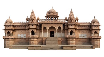 Ancient sandstone building