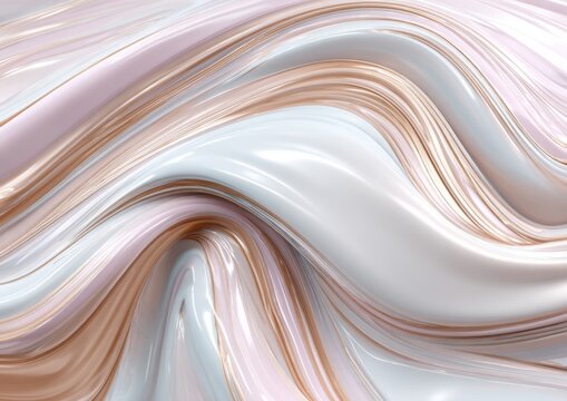 Elegant marble abstract background with smooth flowing textures luxurious glossy surface modern artistic design stylish seamless pattern and sophisticated visual appeal