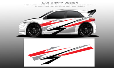 car livery graphic vector. abstract grunge background design for vehicle vinyl wrap and car branding