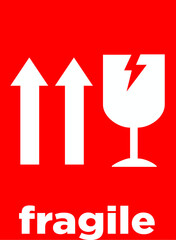 Shipping Fragile Sign