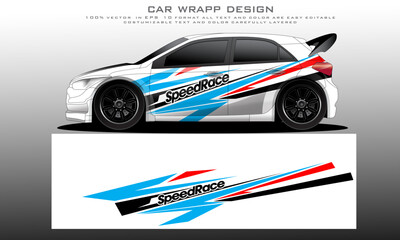 car livery graphic vector. abstract grunge background design for vehicle vinyl wrap and car branding
