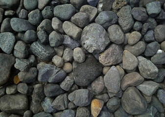 collection of gray stones background