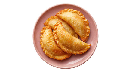 Delicious Panzerotti Italian Street Food isolated on transparent background Remove png, Clipping Path, 